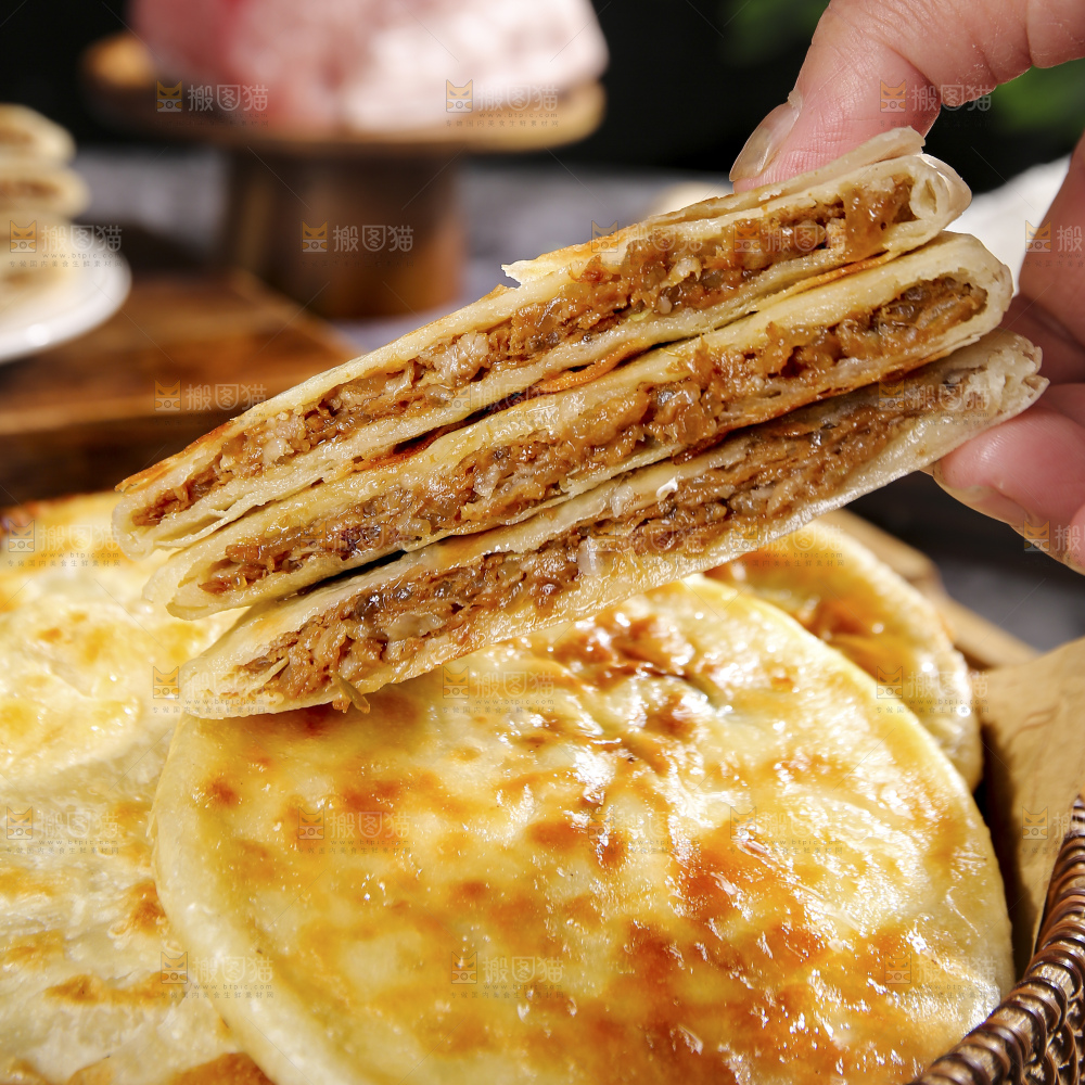 深底上的牛肉馅饼