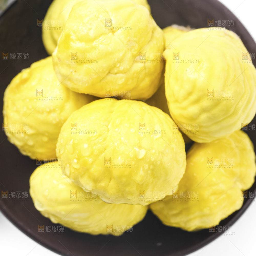 深底上的板栗