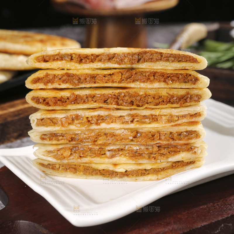 深底上的牛肉馅饼