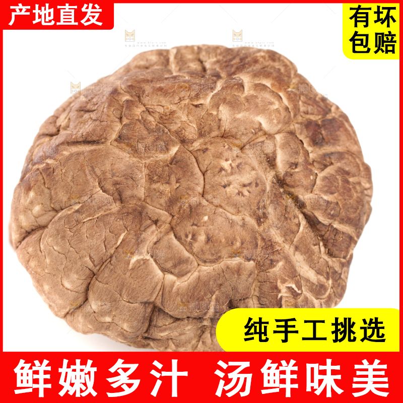 白底上的干香菇