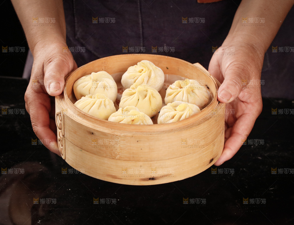 深底上包子的制作