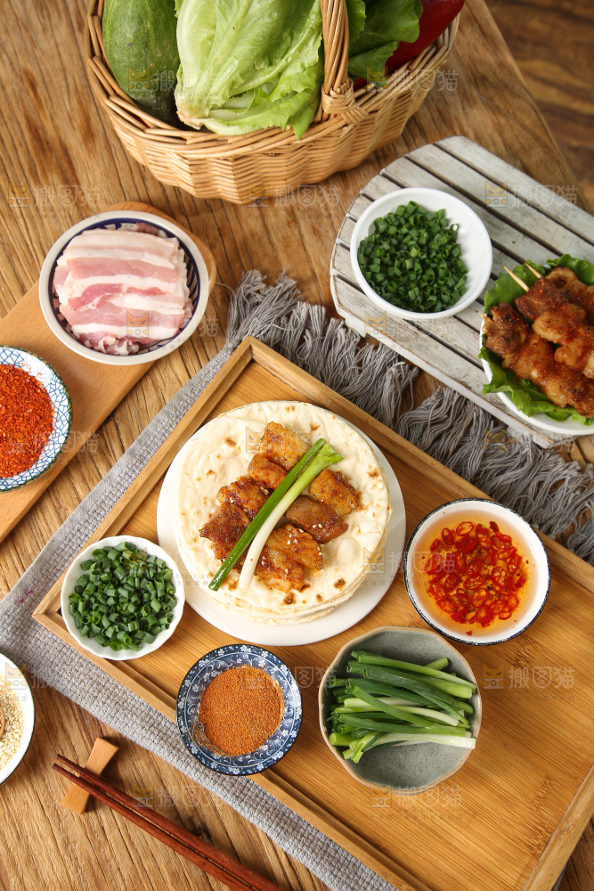 深底上的淄博小饼