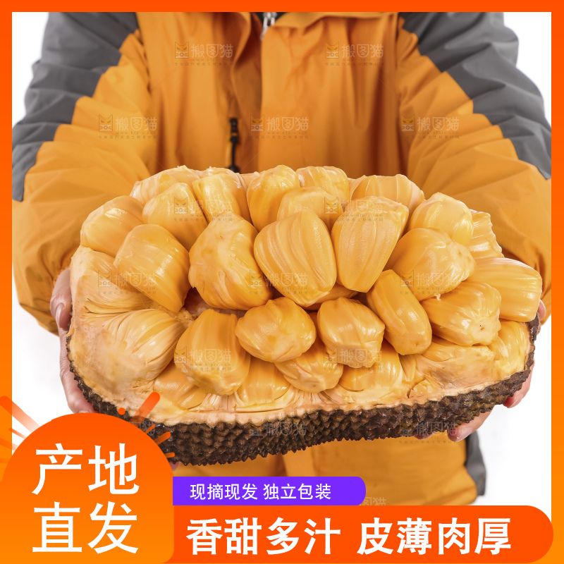 浅底上的红肉菠萝蜜