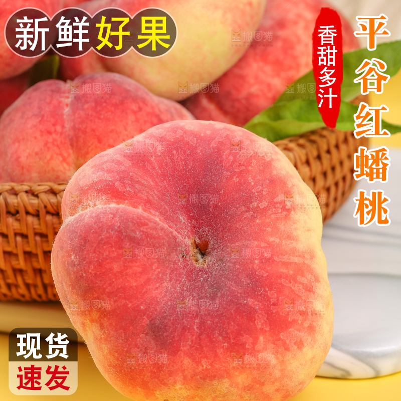 浅底上的毛蟠桃