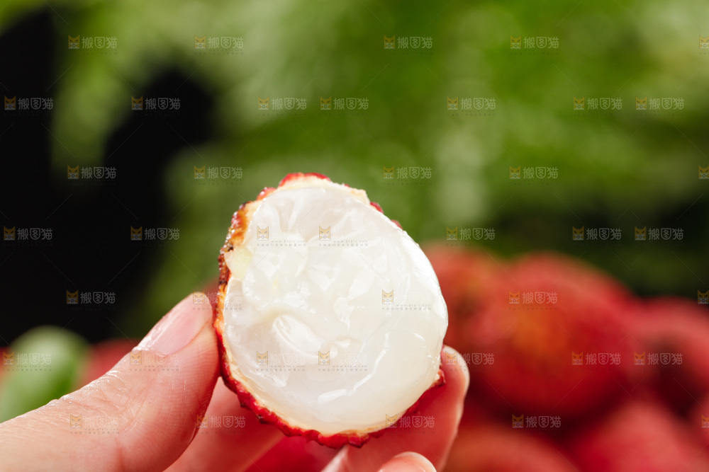 深底上的无核荔枝