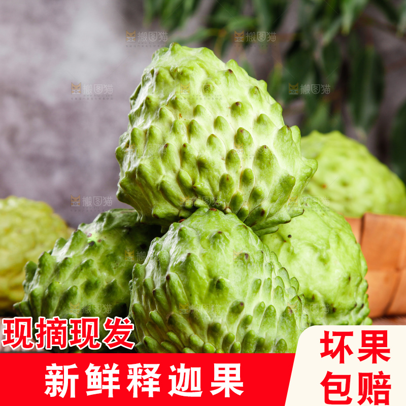 深底上的释迦果