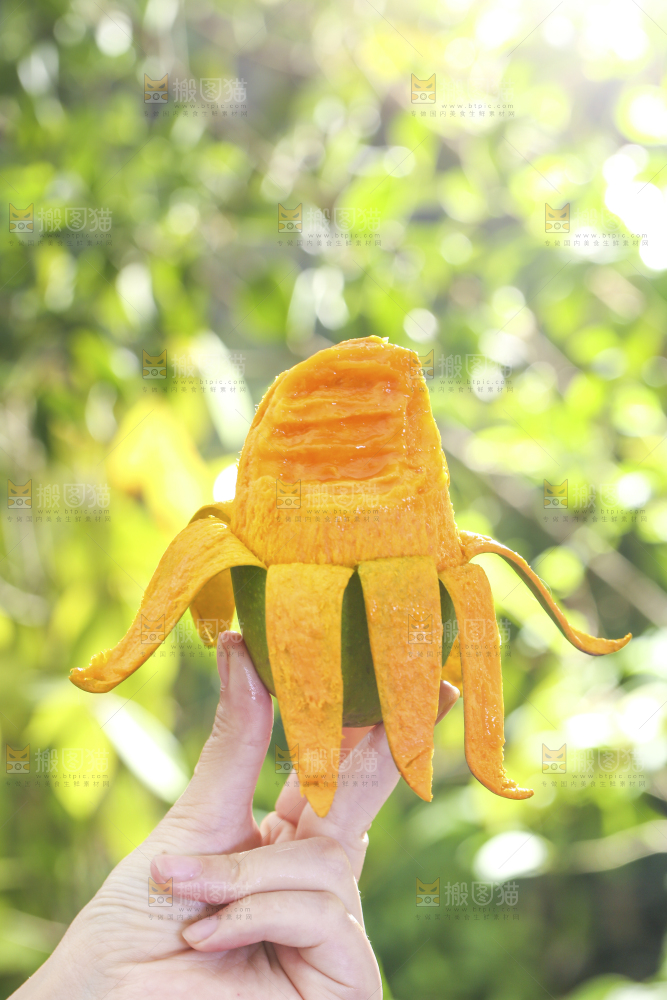 深底上的椰香芒