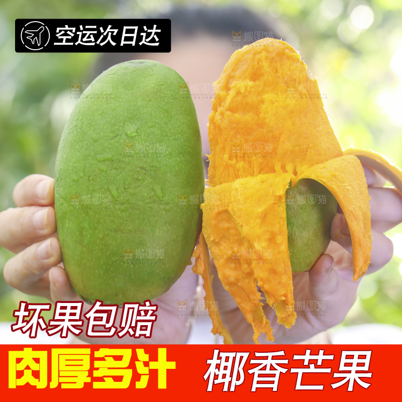 深底上的椰香芒