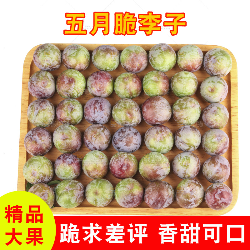 白底上的五月脆