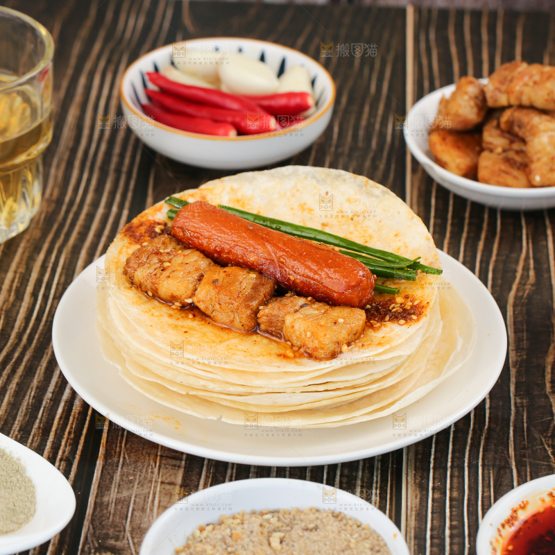 深底上的淄博小饼