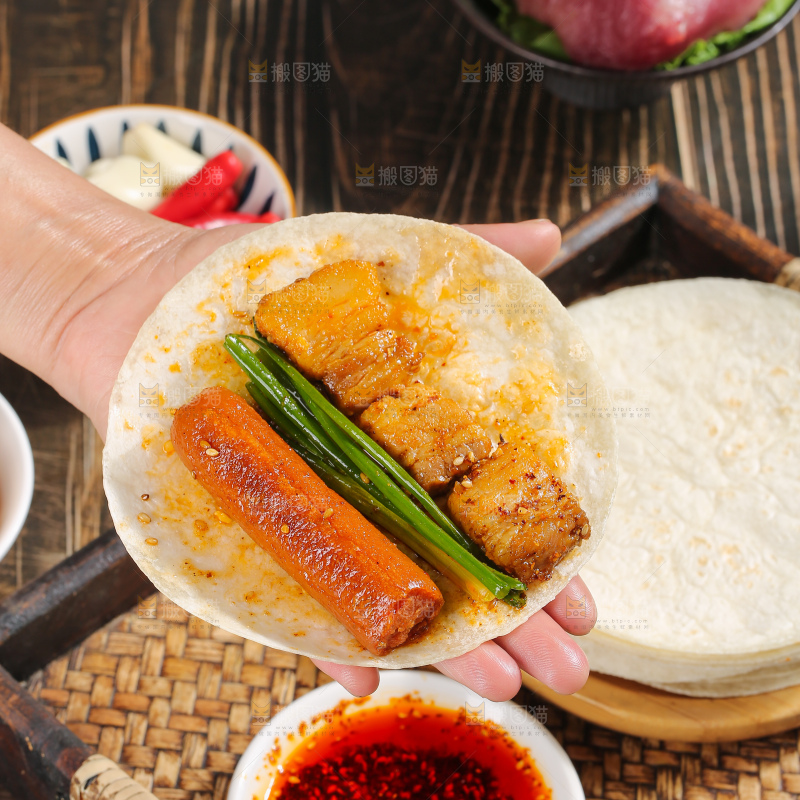 深底上的淄博小饼