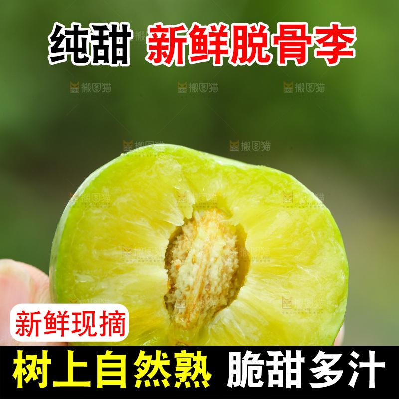 手里拿着脱骨李