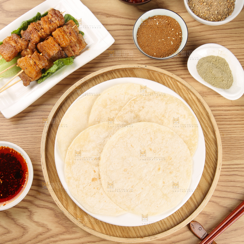 深底上的淄博小饼