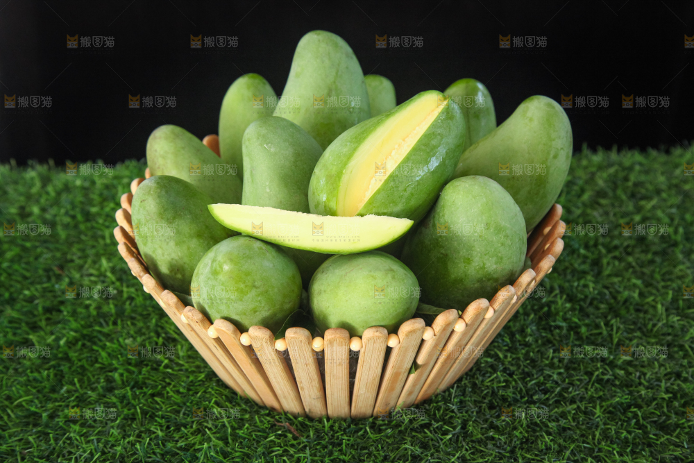 草地上的象牙芒