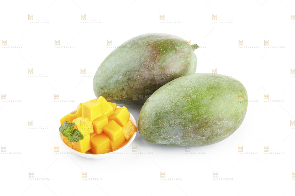 白底上的凯特芒