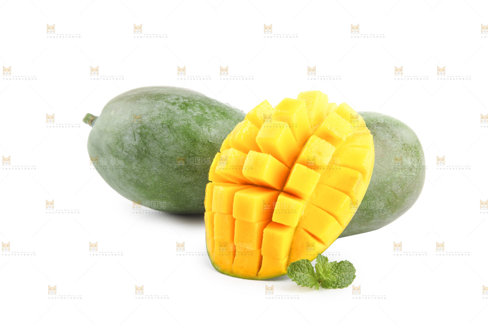 白底上的凯特芒