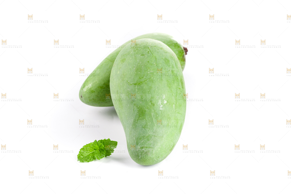 白底上的象牙芒