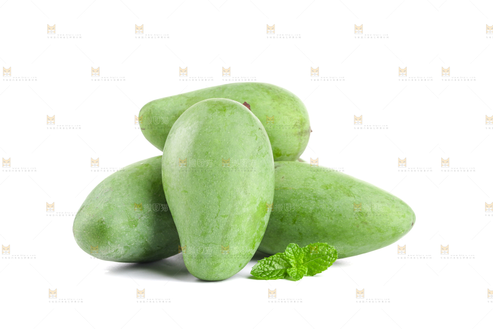 白底上的象牙芒