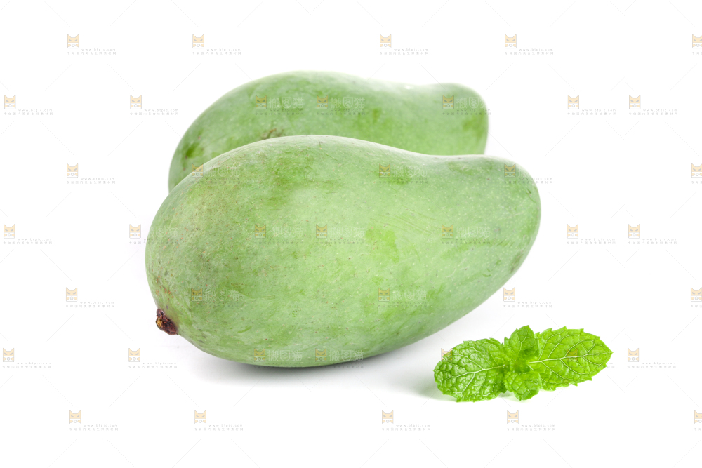 白底上的象牙芒