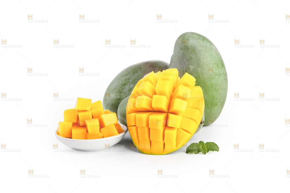 白底上的凯特芒