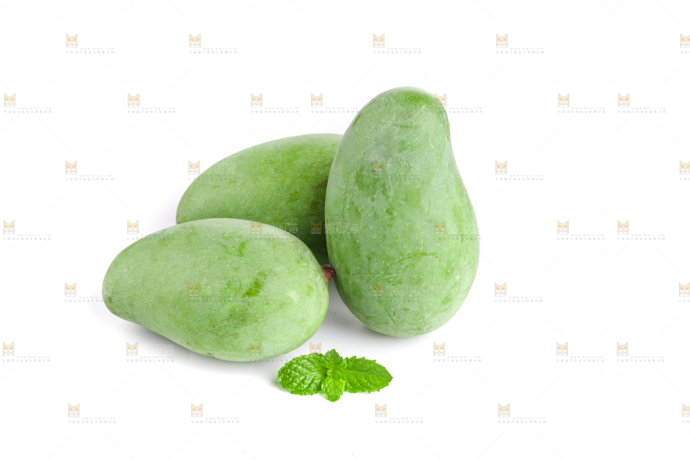 白底上的象牙芒