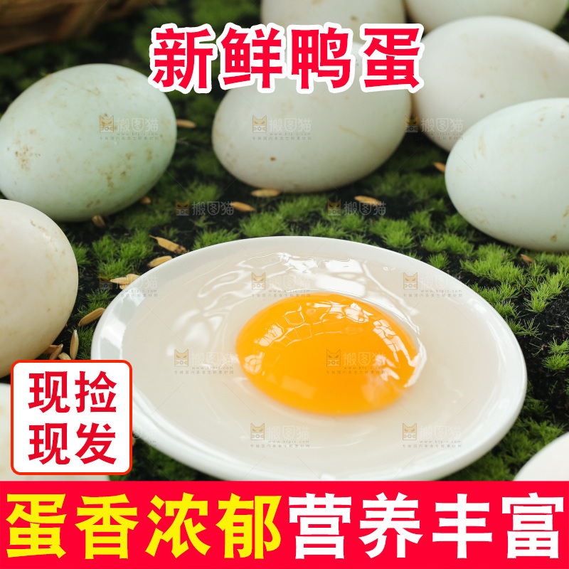 深底上的鸭蛋