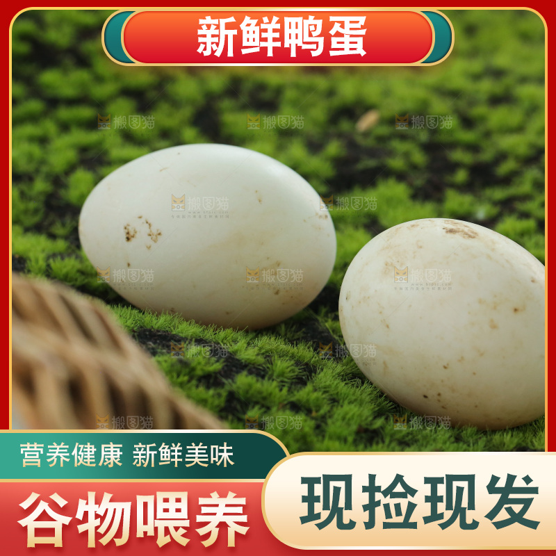 深底上的鸭蛋