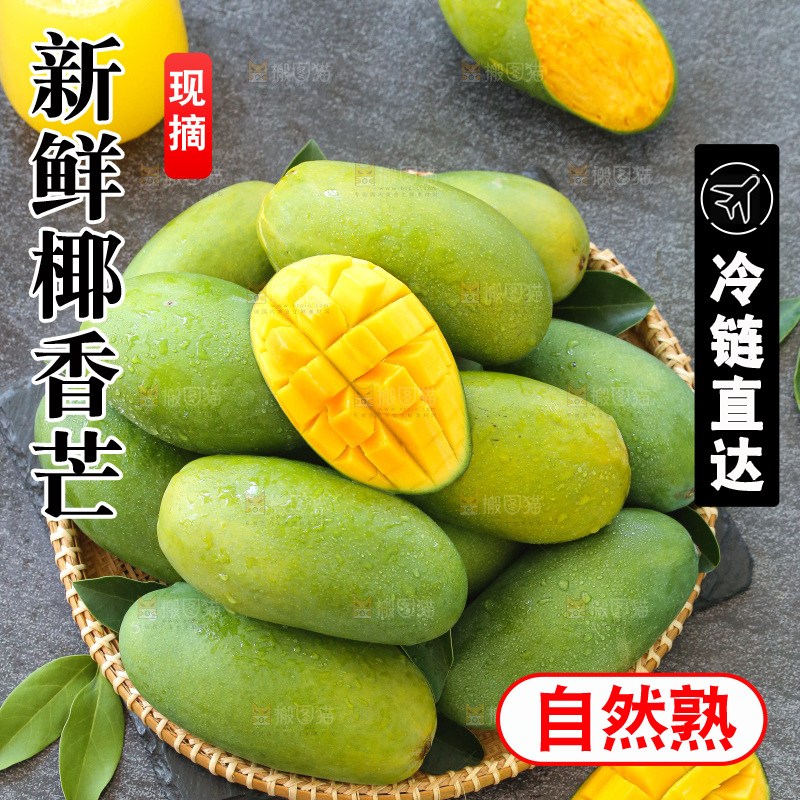 深底上的椰香芒