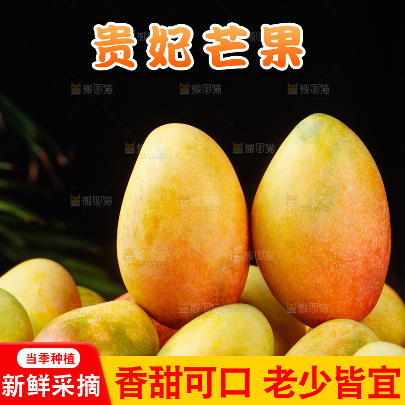 深底上的贵妃芒
