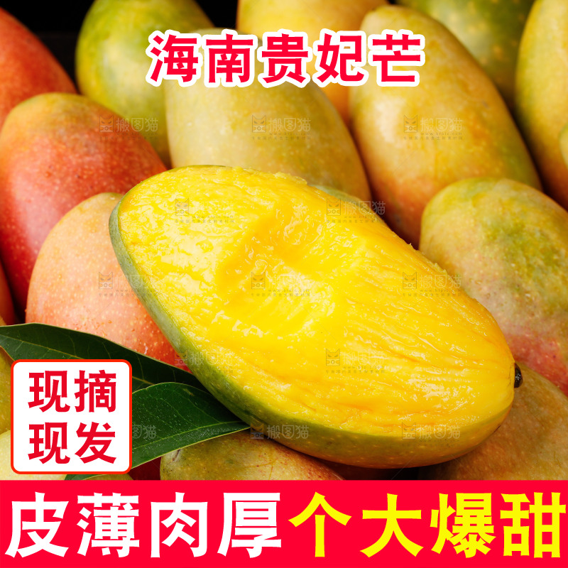 深底上的贵妃芒
