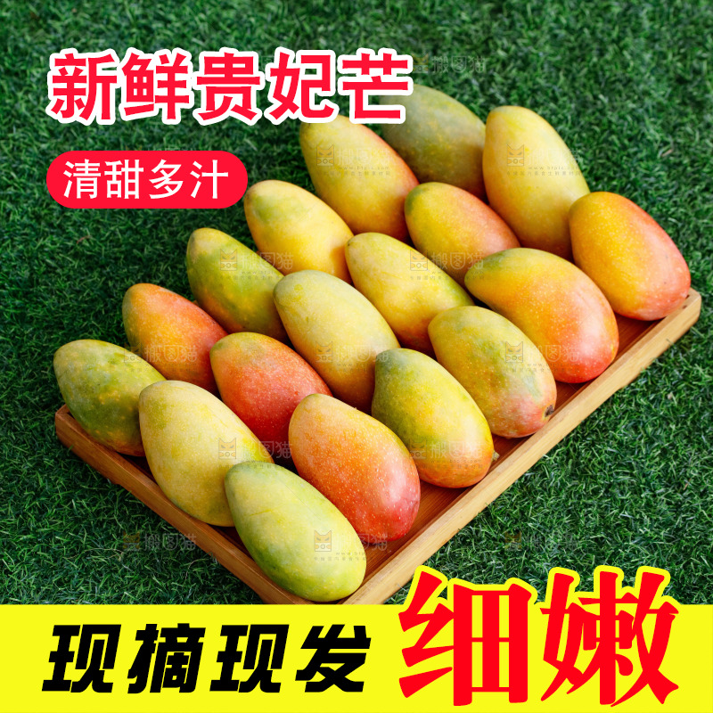深底上的贵妃芒