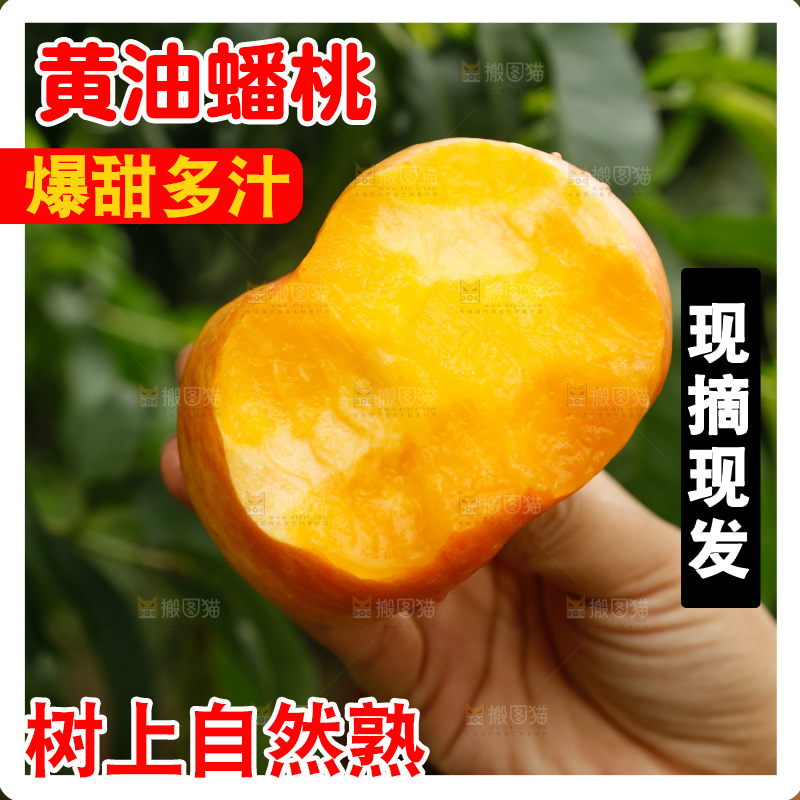手里拿着黄油蟠桃