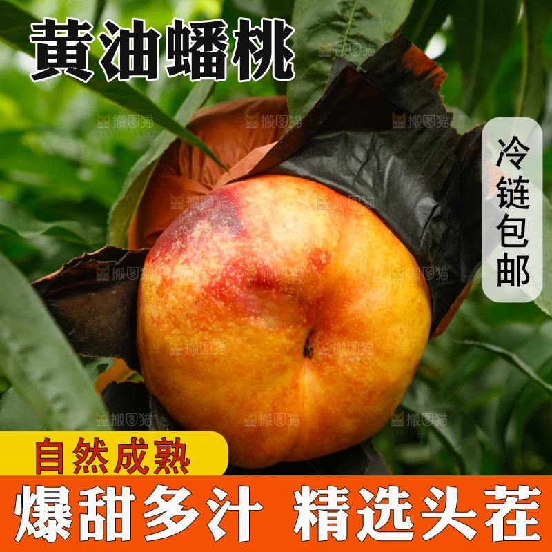 手里拿着黄油蟠桃