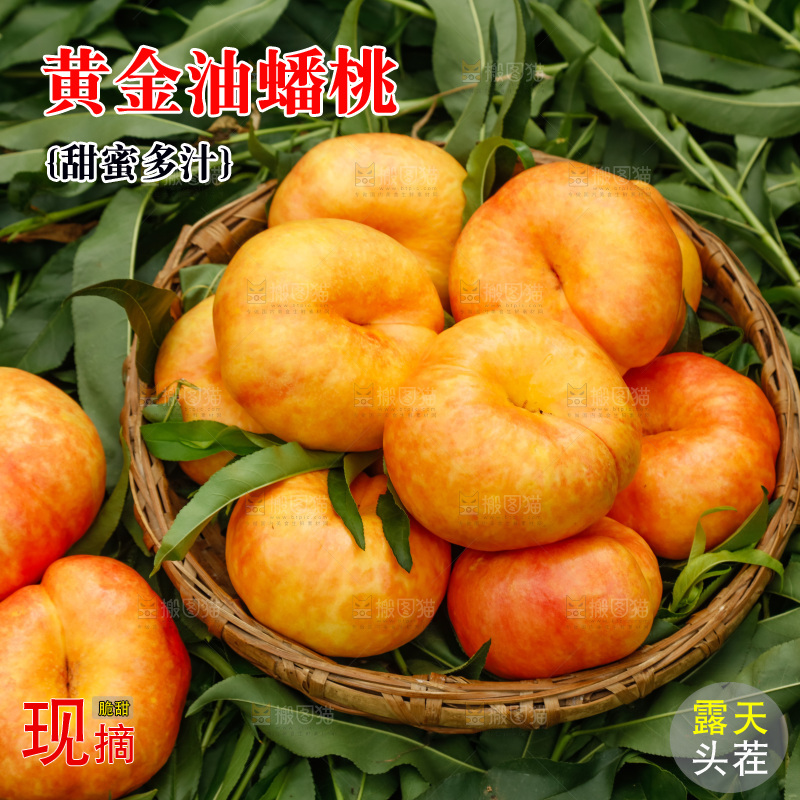 手里拿着黄油蟠桃