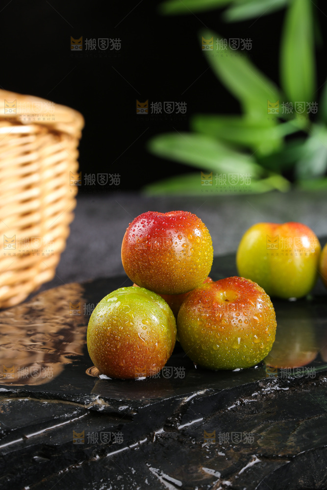 深底上的半边红脱骨李