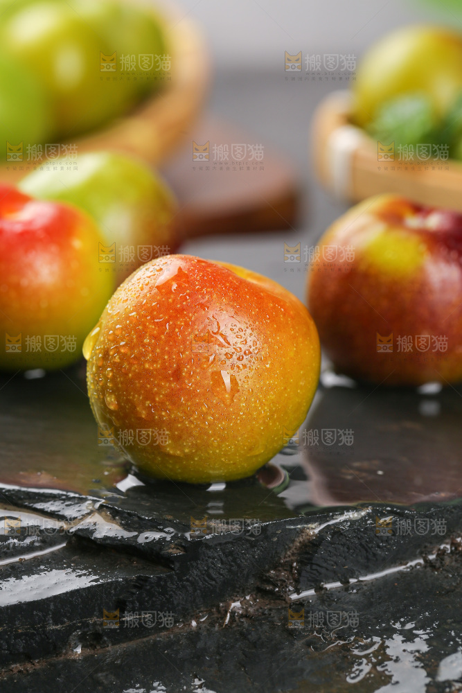 深底上的半边红脱骨李