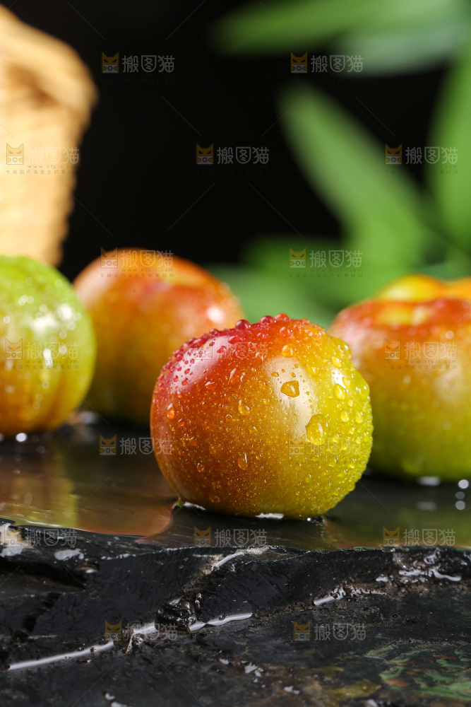 深底上的半边红脱骨李