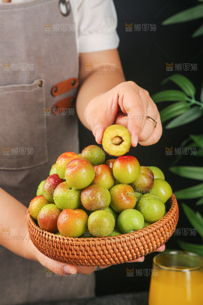 深底上的半边红脱骨李