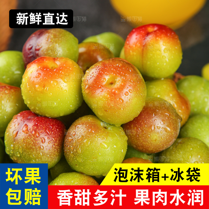 深底上的半边红脱骨李
