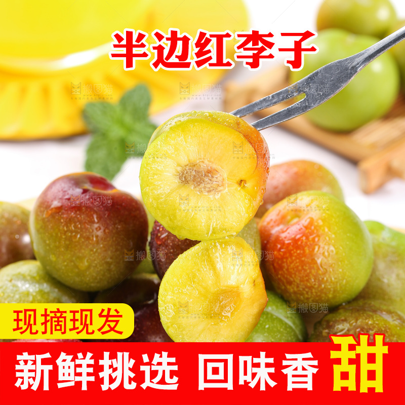 浅底上的茵红李