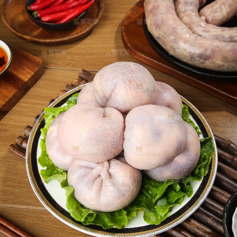 木底上的肚包肉