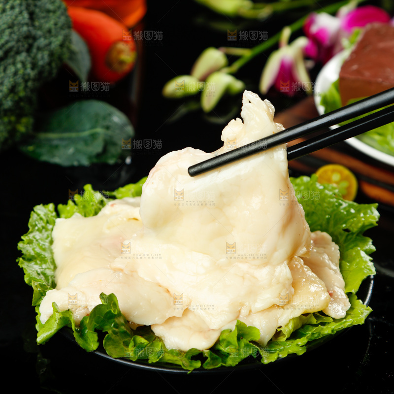 深底上的鸡油