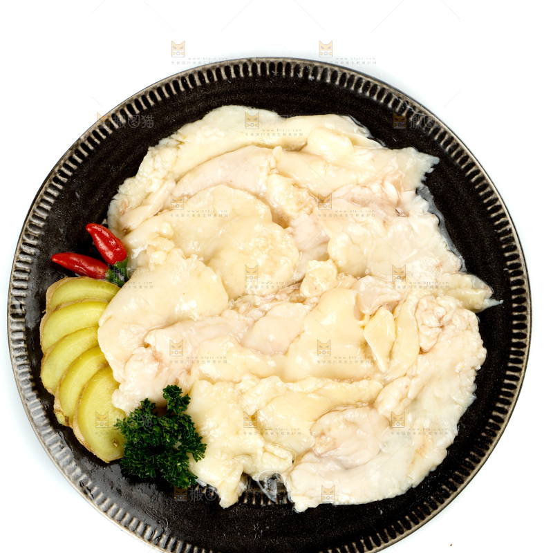 深底上的鸡油