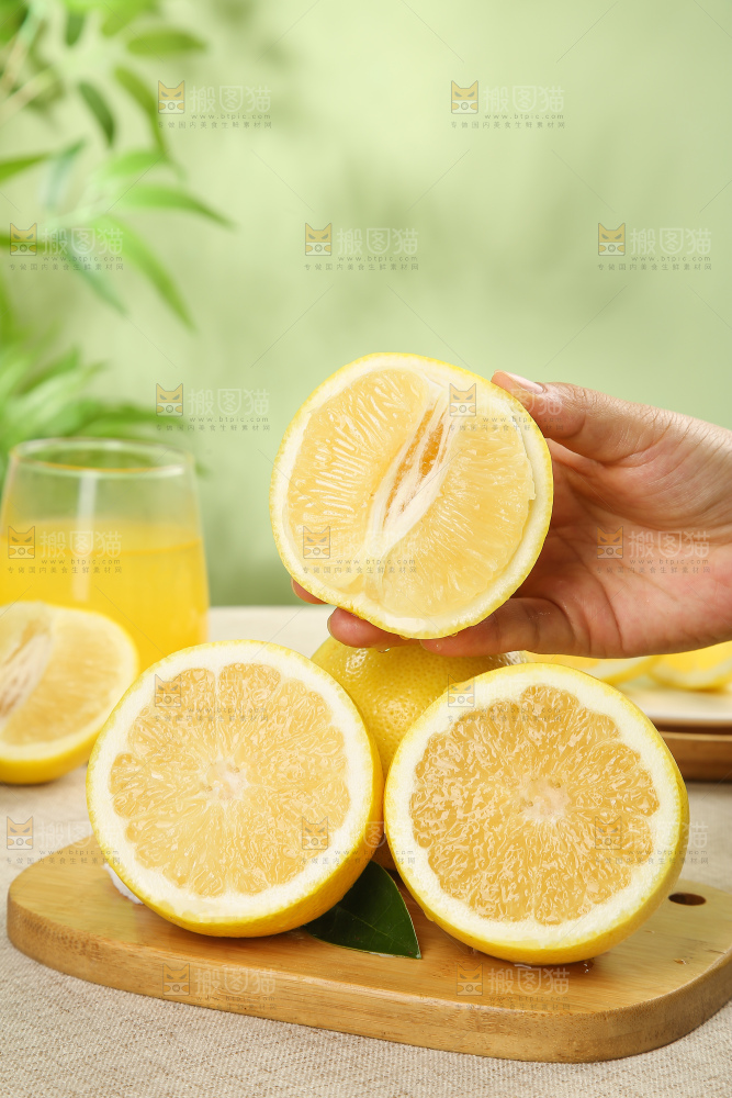 浅底上的南非橙柚