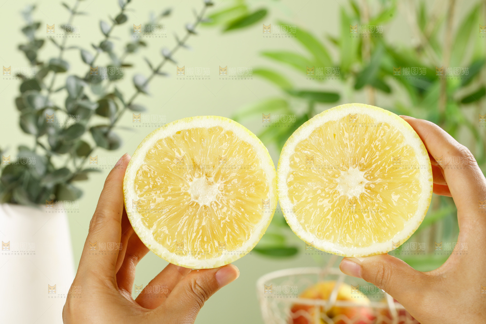 浅底上的南非橙柚