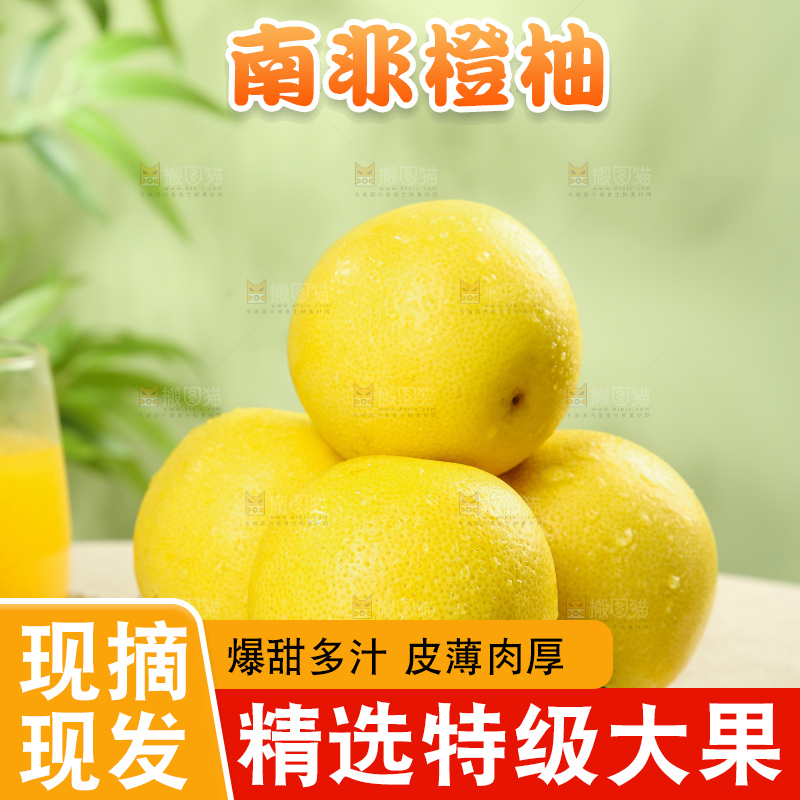浅底上的南非橙柚