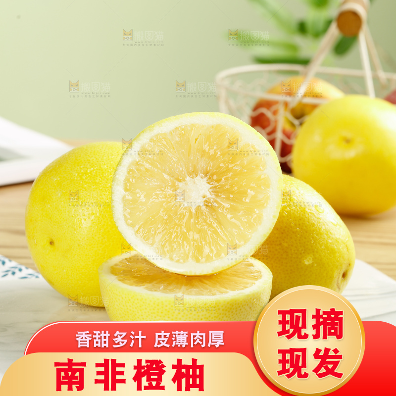 浅底上的南非橙柚