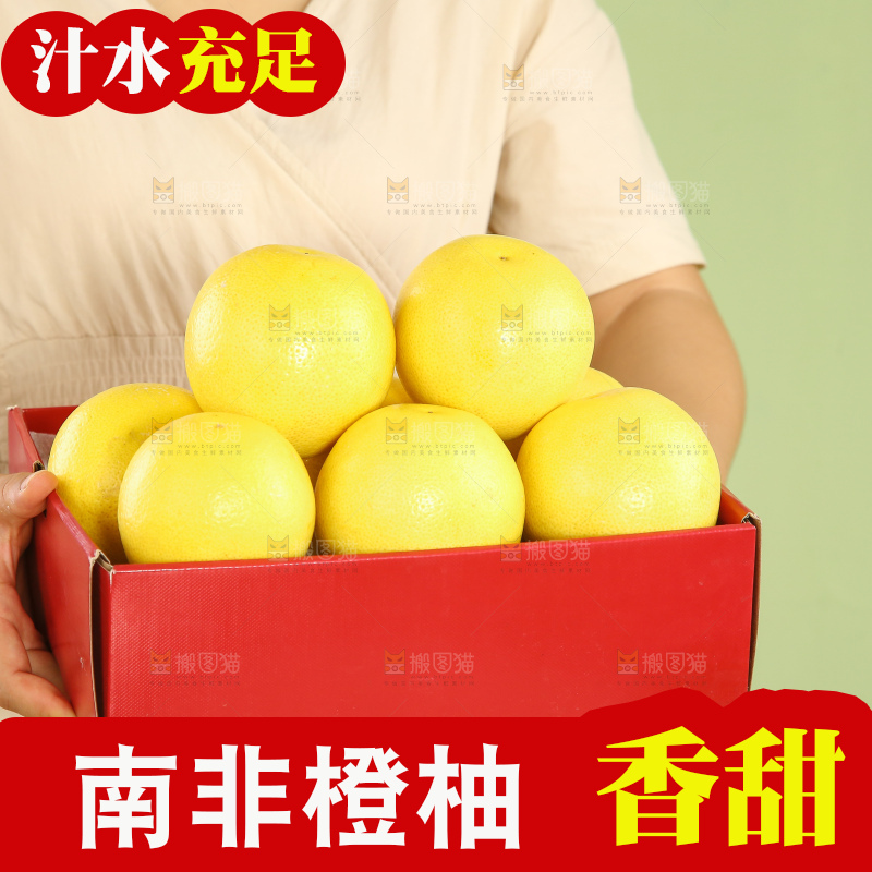 浅底上的南非橙柚