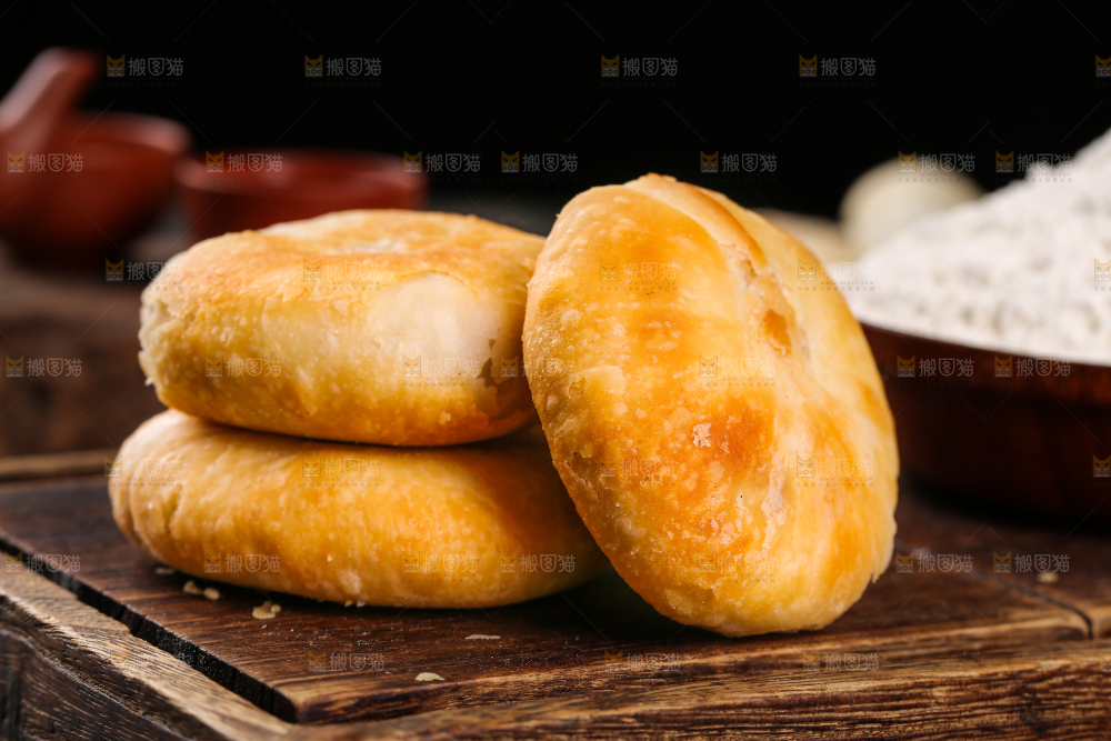 深底上的苏氏月饼