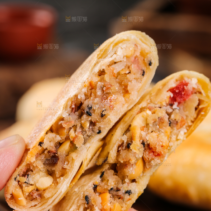 深底上的苏氏月饼